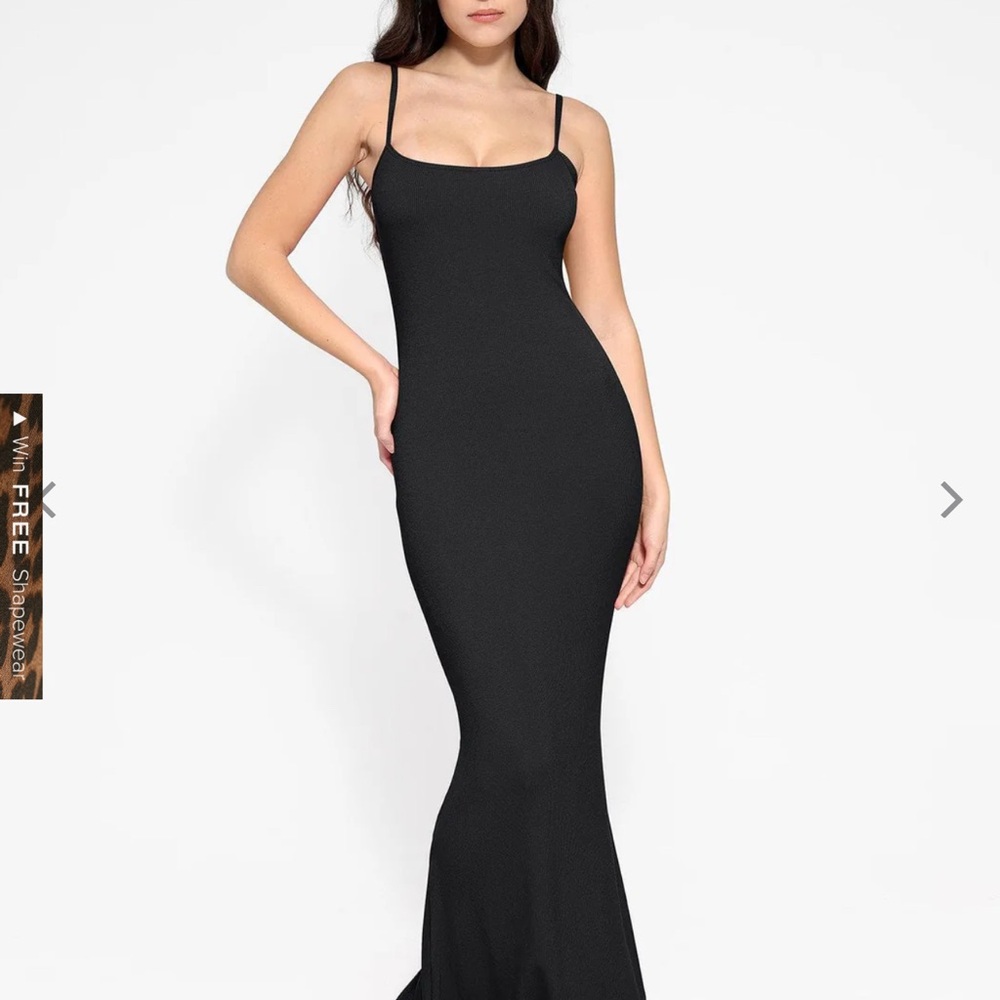 Shapewear Modal Slimming Maxi Slip Dress